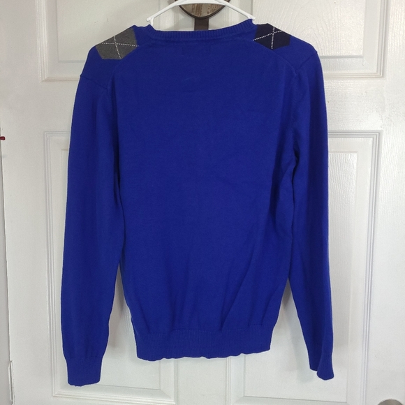 Club Room Men's Classic Long Sleeve Sweater, Size: Small Color: Blue - Picture 9 of 10